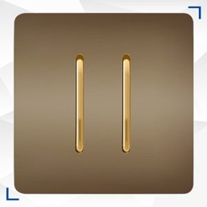 قیمت کلید برق مدل بژ و طلایی